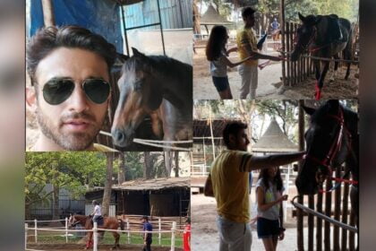 Father-daughter relationship: Actor Romit Raj takes daughter Reha for horse riding