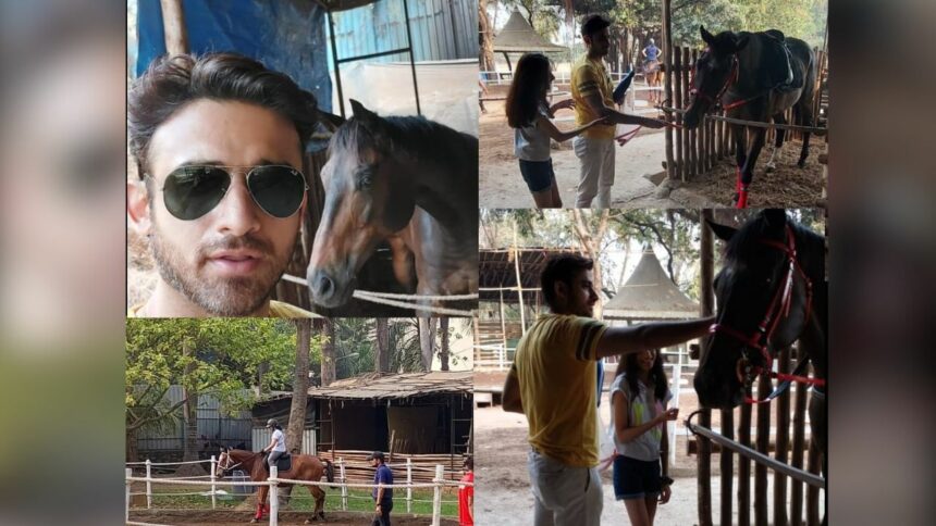 Father-daughter relationship: Actor Romit Raj takes daughter Reha for horse riding