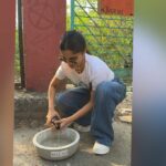 Bhumi-Pednekar-showed-humanity-by-keeping-water-bowls-for-animals-and-birds.